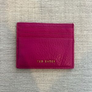 Ted Baker Fuchsia Card Holder